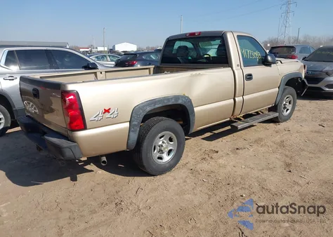 2004 Chevrolet Silverado 1500 Work Truck из США, поврежденный, VIN 1GCEK14V94Z135300